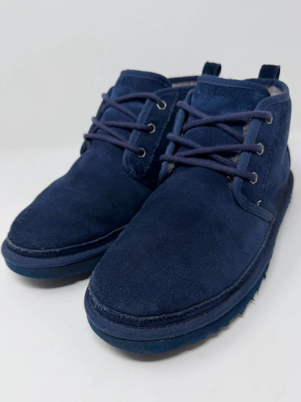UGG Men's Navy Suede Chukka Boots sz. 10